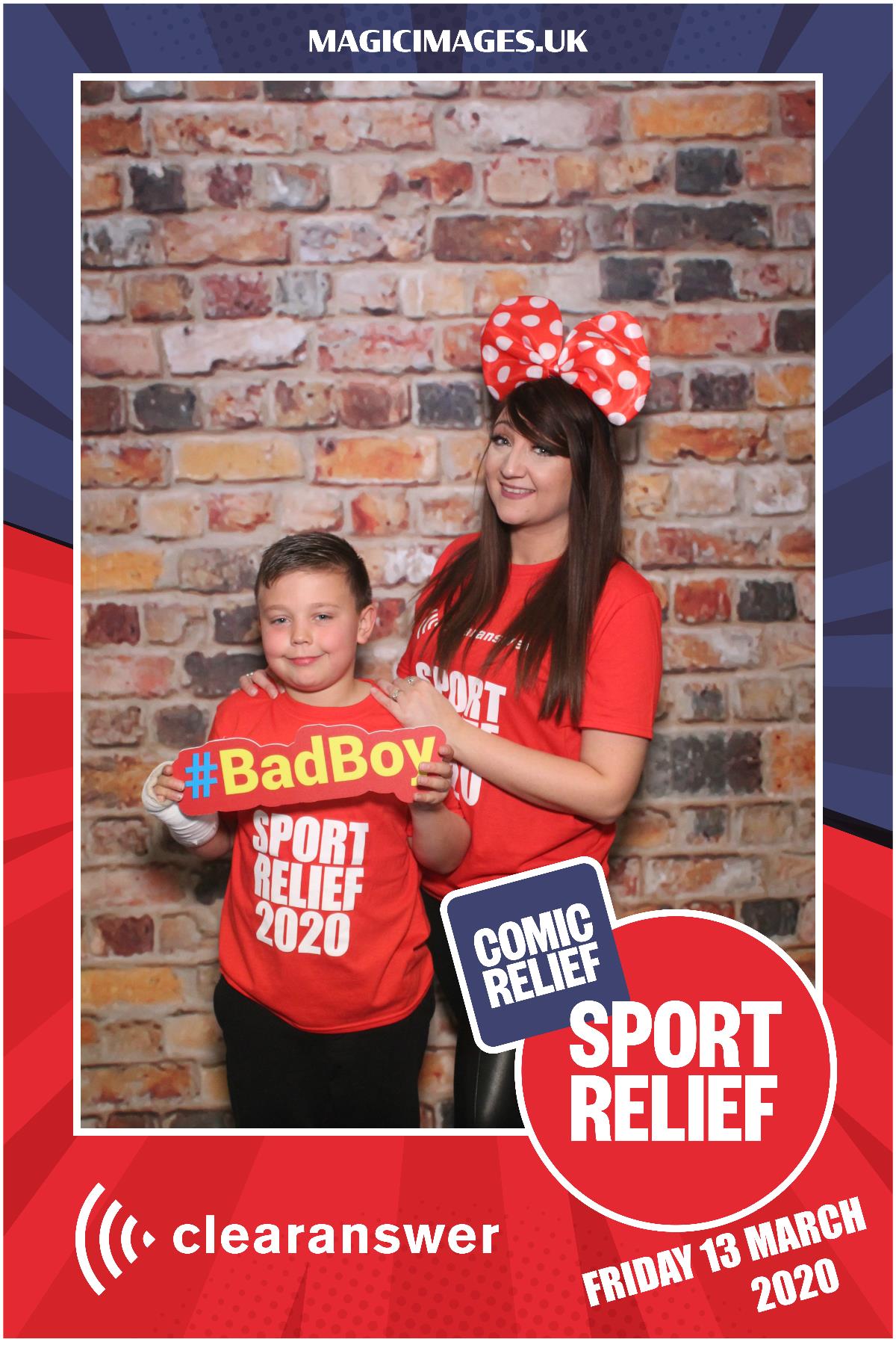Clear Answer Sport Relief | View more photos from the event at gallery.magicimages.uk/u/MagicImages/Clear-Answer-Sport-Relief